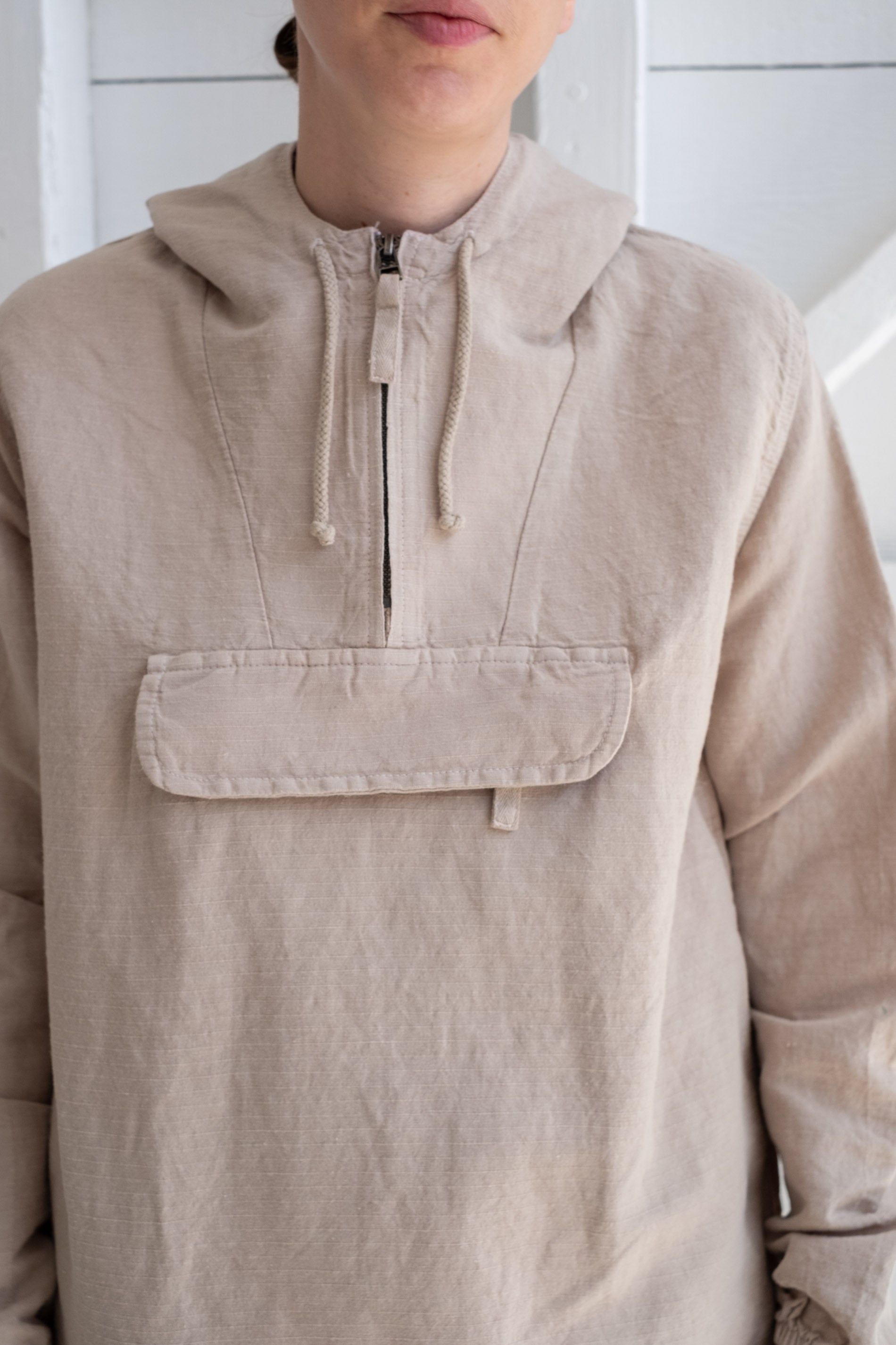 Canvas anorak online pullover