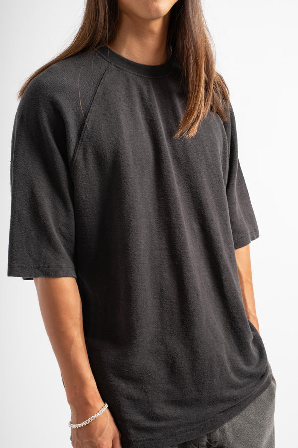 Woodstock Raglan Tee in Black