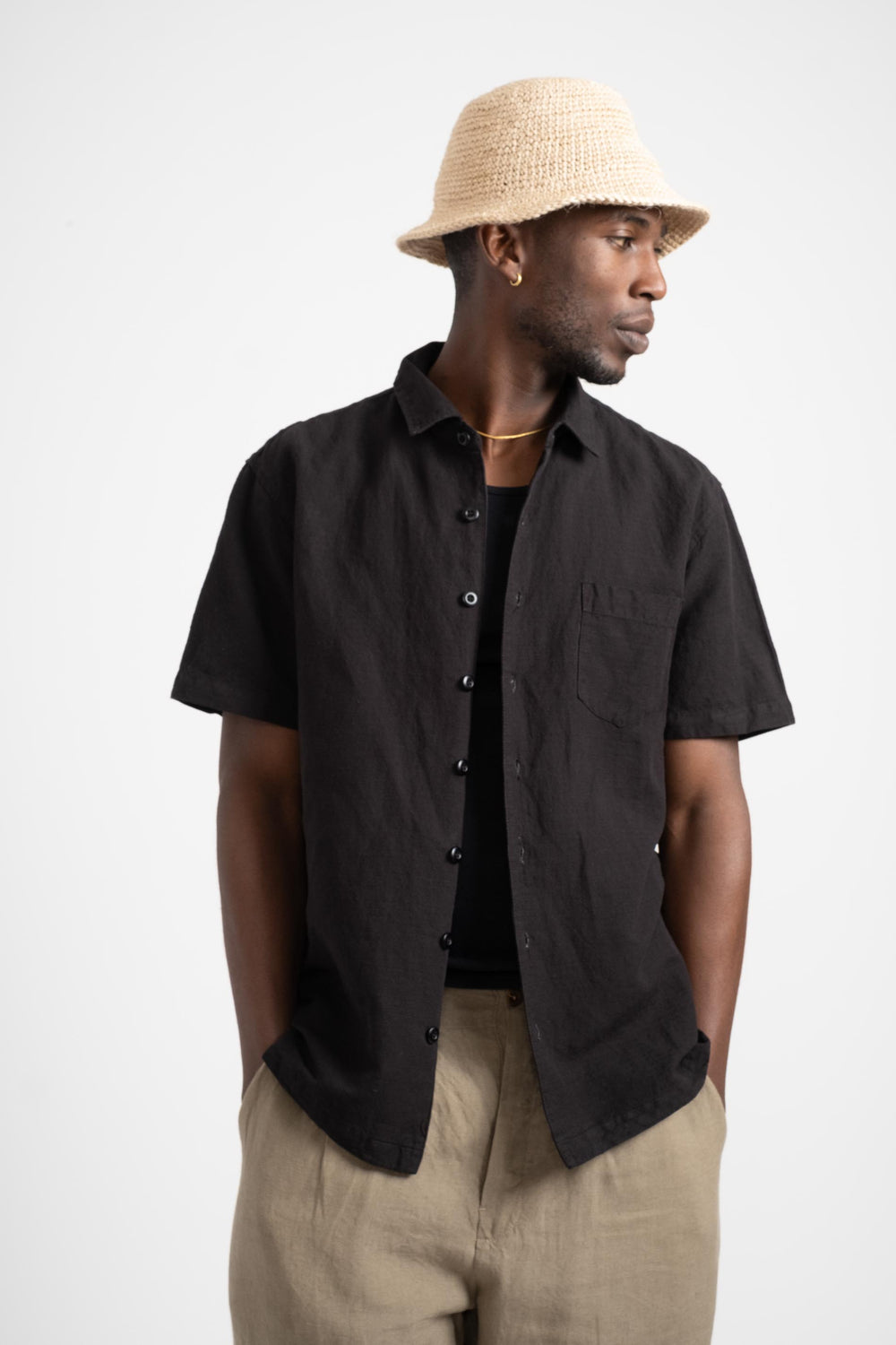 Rincon Shirt in Black