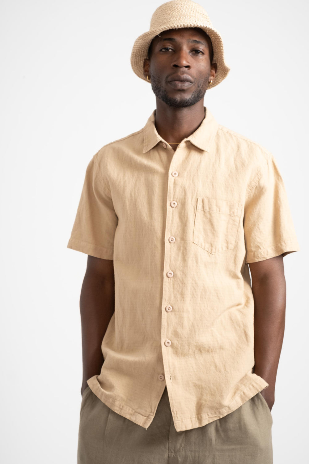 Rincon Shirt in Oat Milk