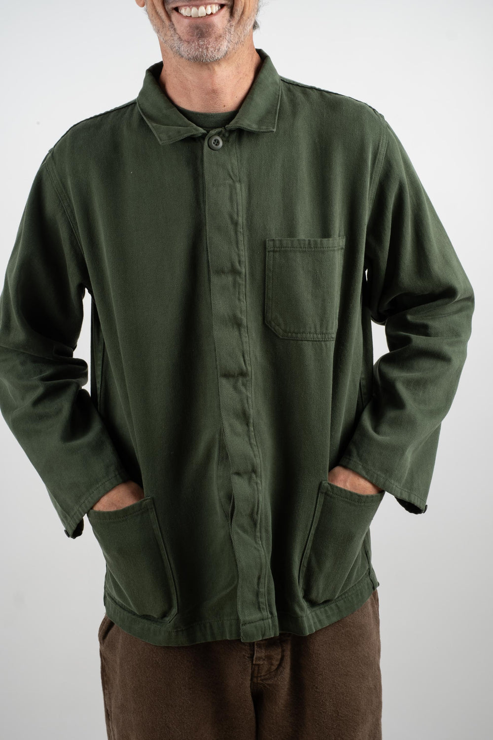 Olympic Jacket In Hunter Green