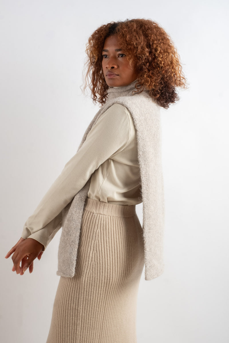 TABARD IN PEBBLE