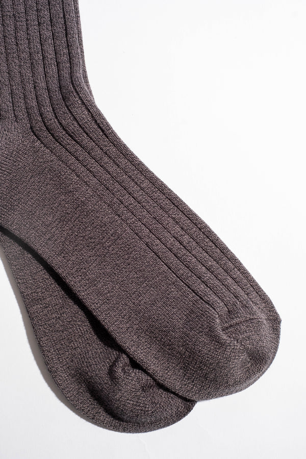 LWC Socks in Black Melange