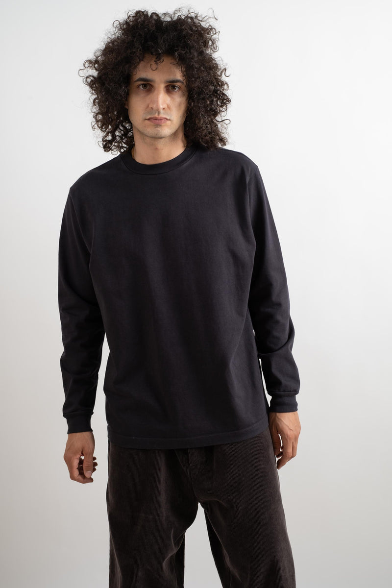 L/S RUGBY SHIRT IN PITCH NAVY
