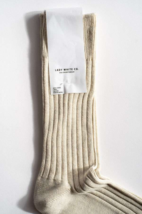 LWC Socks in Natural