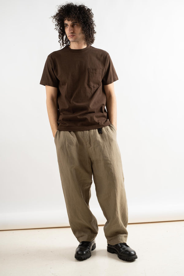 Balta Pocket T-Shirt in Field Brown