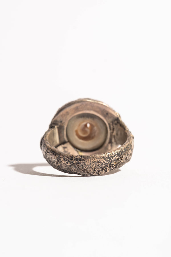 Sterling Shell Ring #2