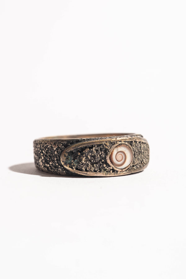 Sterling Shell Ring