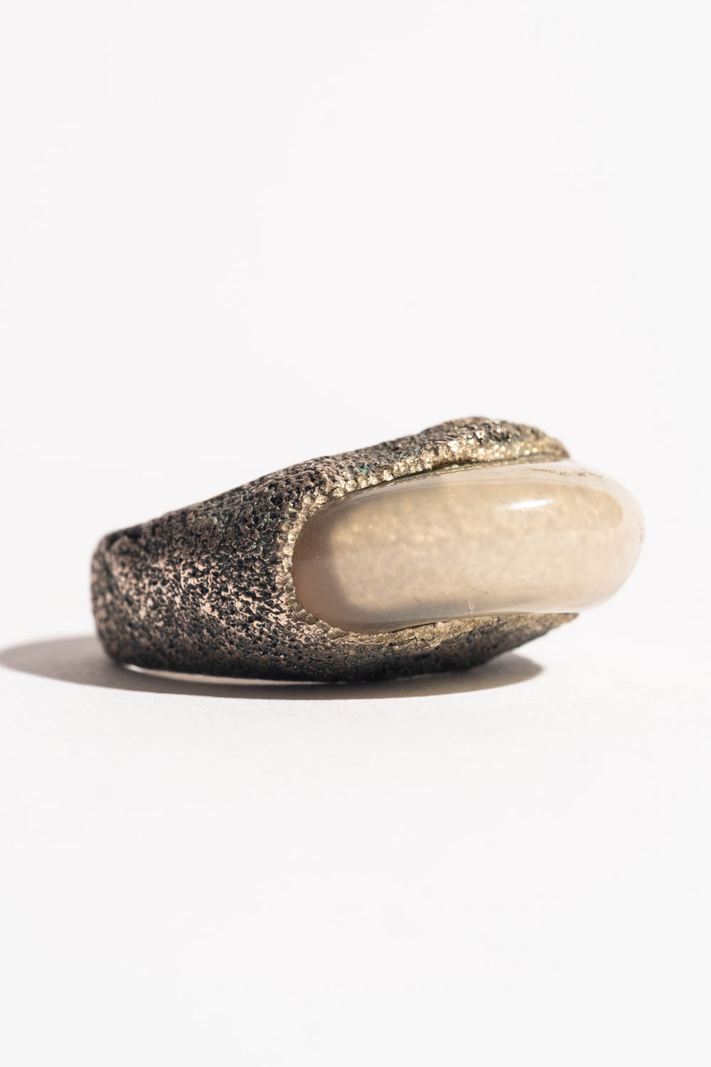 Sterling Jade Ring #3