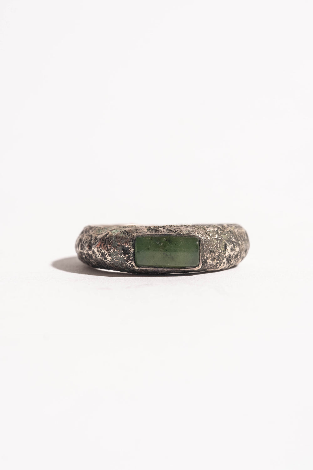 Sterling Jade Ring #2