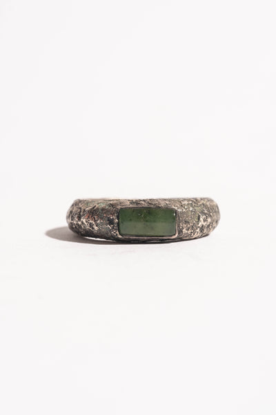 Sterling Jade Ring #2