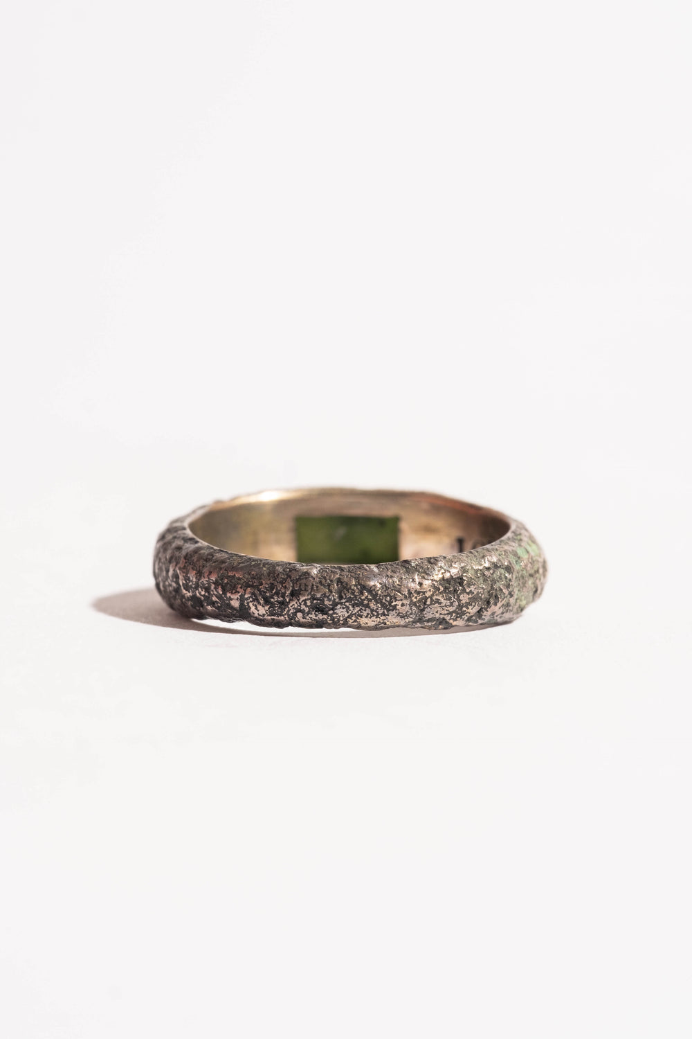 Sterling Jade Ring #2