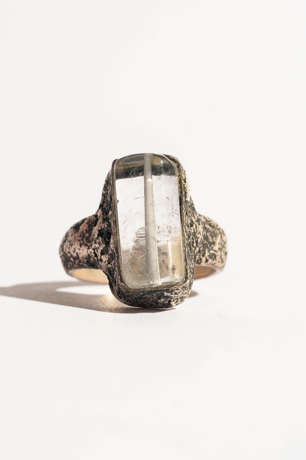 Sterling Quartz Ring