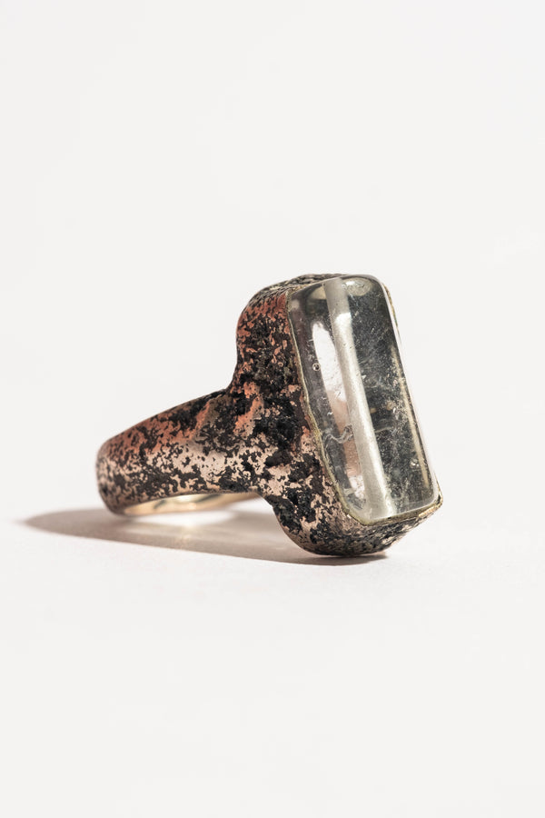 Sterling Quartz Ring