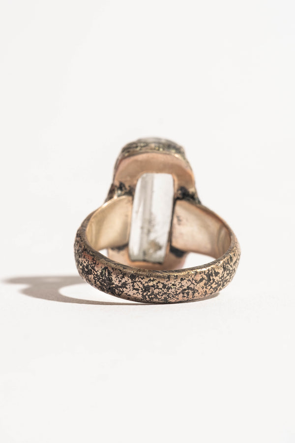 Sterling Quartz Ring