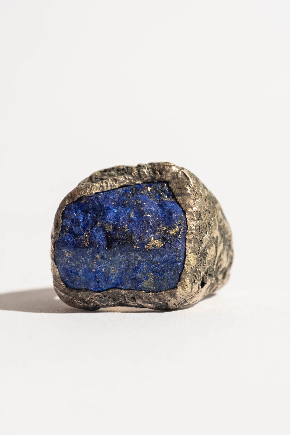 Sterling Lapis Ring