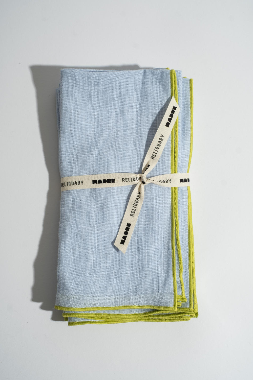 RELIQUARY X MADRE LINEN NAPKINS IN OYSTER