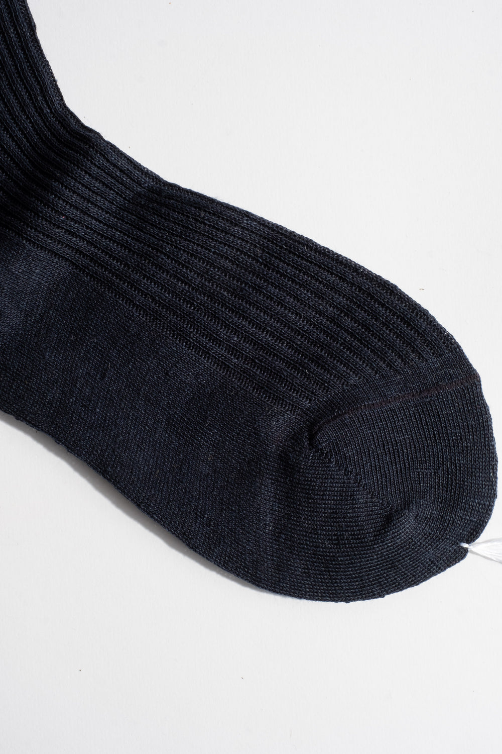 Linen Socks In Navy