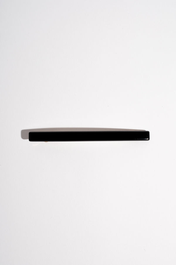 Long + Skinny Barrette in Black