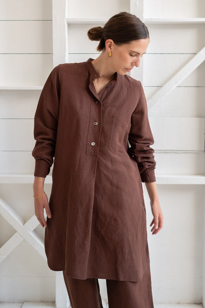 The Tunic In Brown