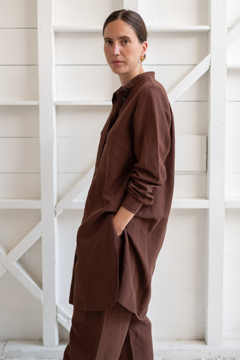 THE TUNIC IN BROWN