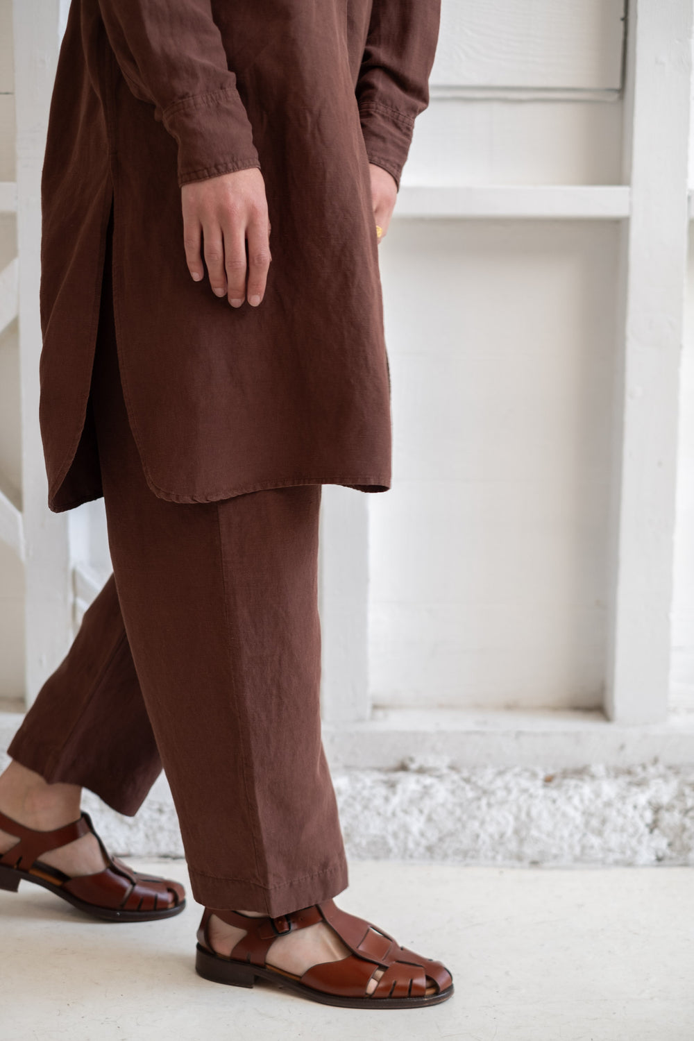 The Tunic In Brown