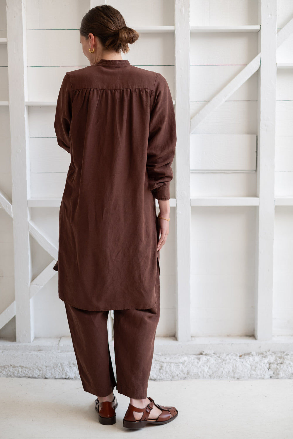 The Tunic In Brown