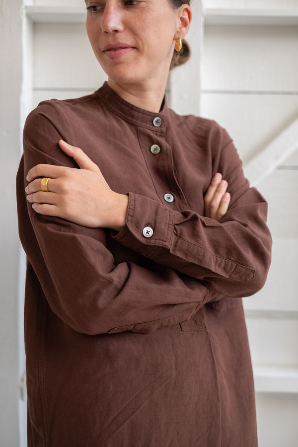 The Tunic In Brown