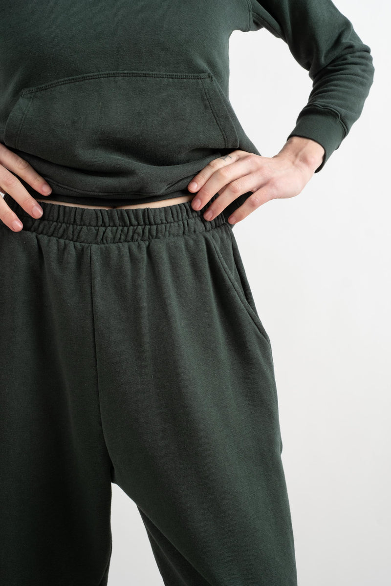 THE NEW SWEATPANT IN FOREST GREEN