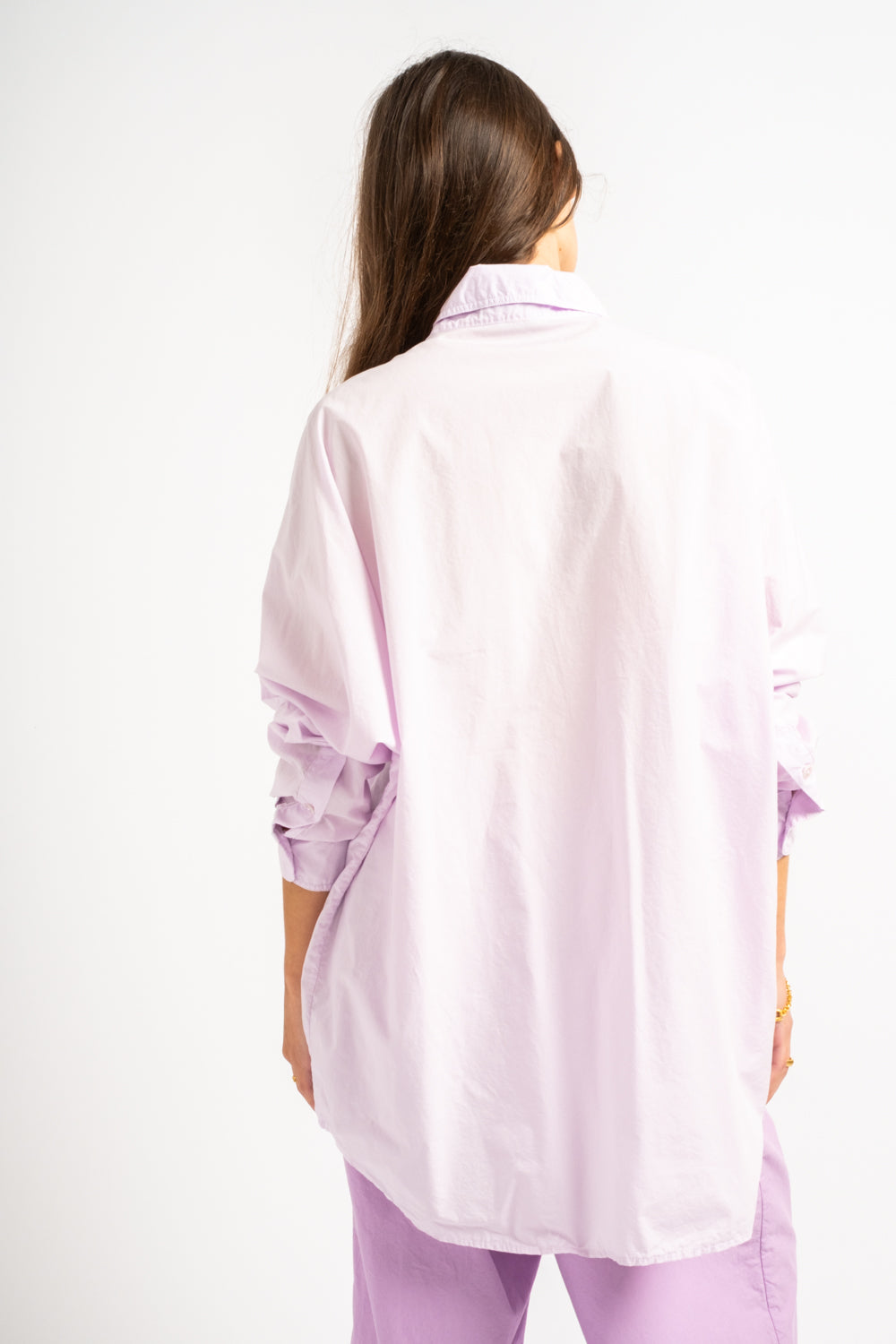 The Oversized Shirt in Lilac
