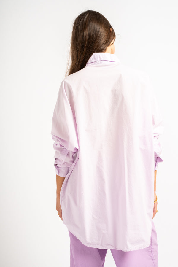 The Oversized Shirt in Lilac