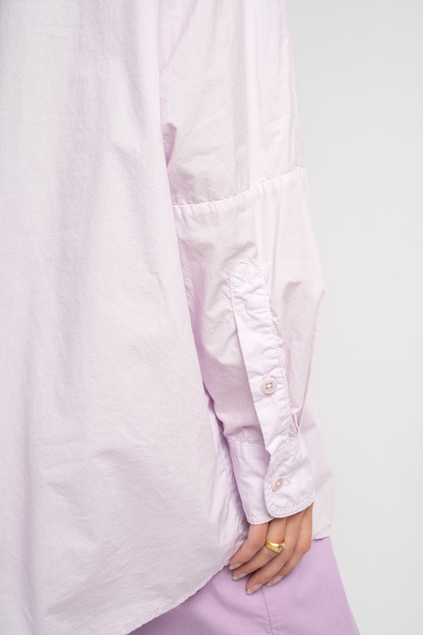 The Oversized Shirt in Lilac