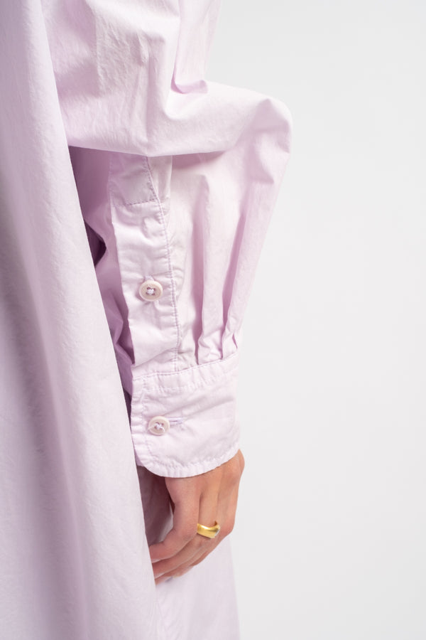 The Shirt Dress in Lilac