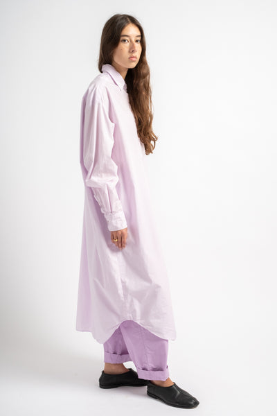 The Shirt Dress in Lilac