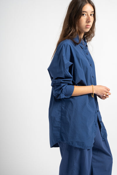 The Oversized Shirt in Blue