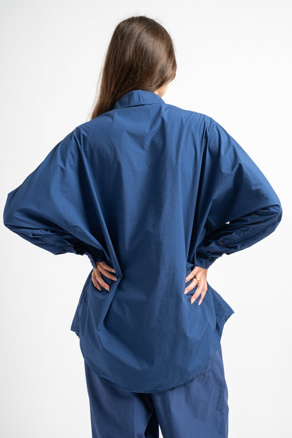 The Oversized Shirt in Blue