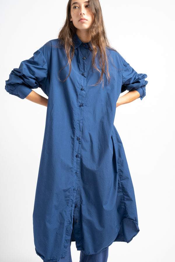 The Shirt Dress in Blue