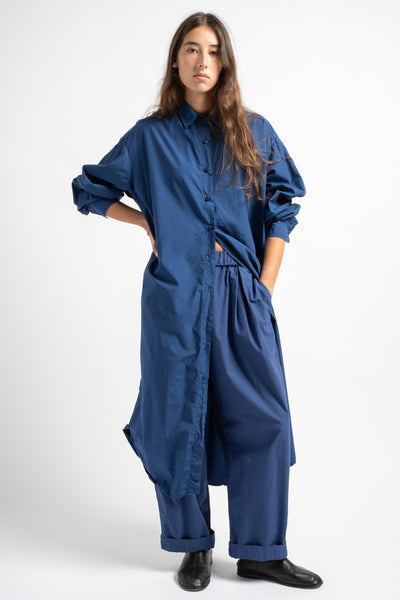 The Shirt Dress in Blue