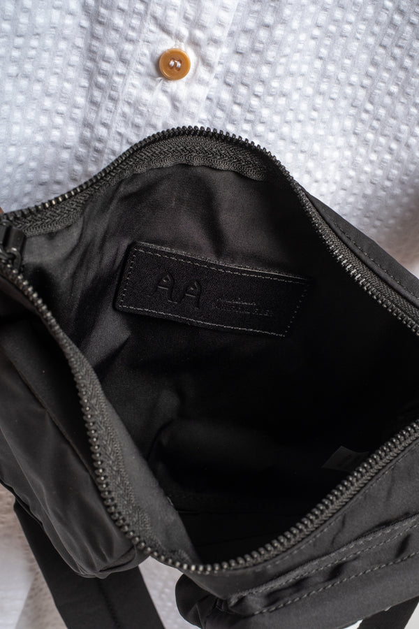 Small Gabardine Bodybag in Black