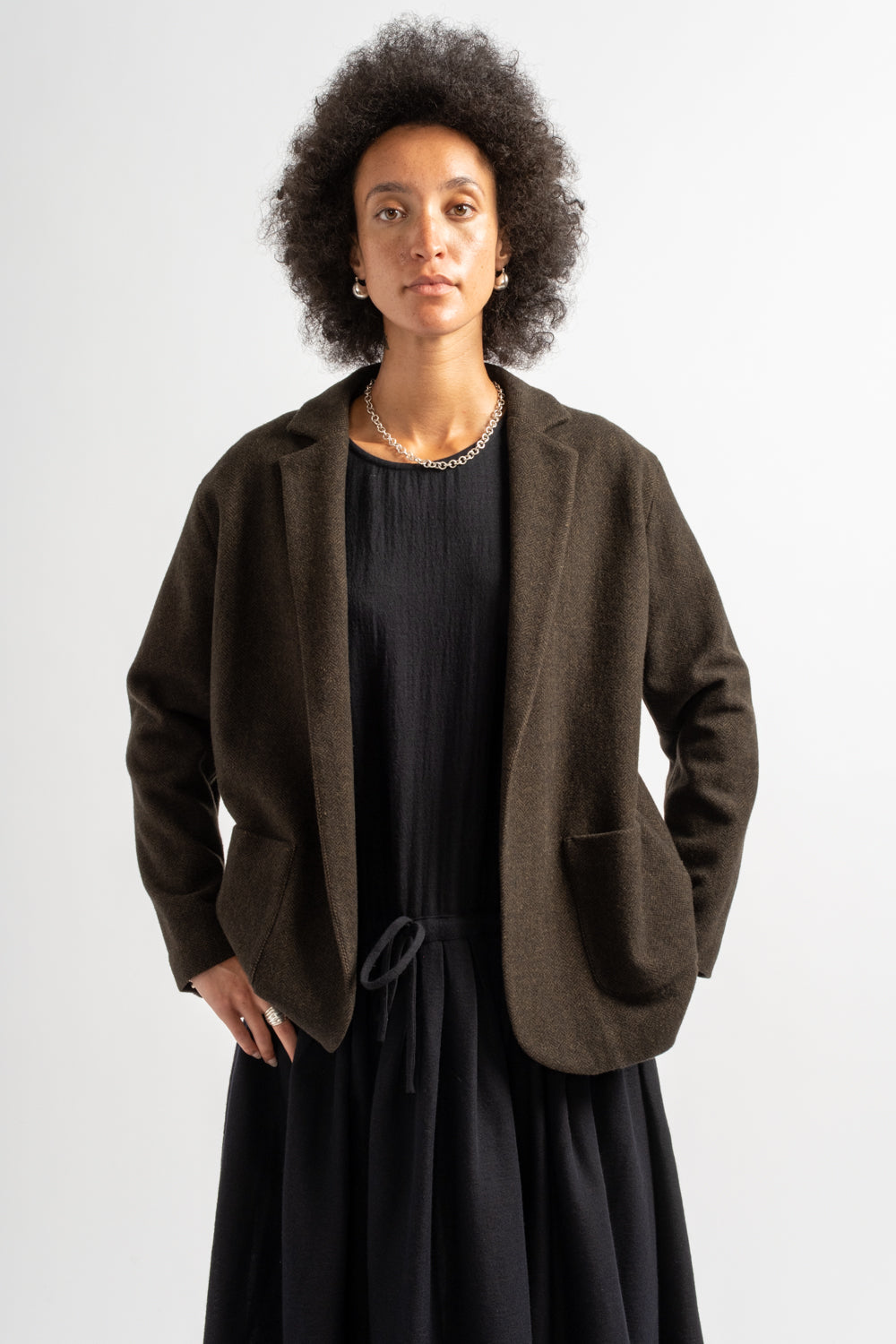 Jacket P2026 in Military