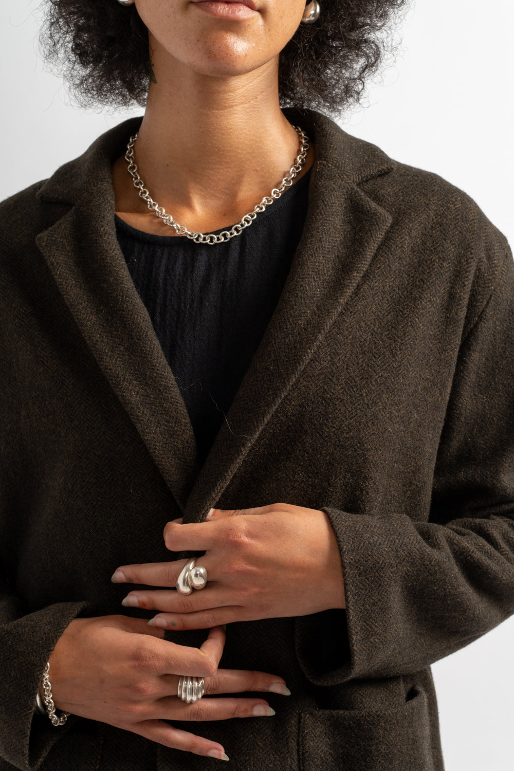 Jacket P2026 in Military
