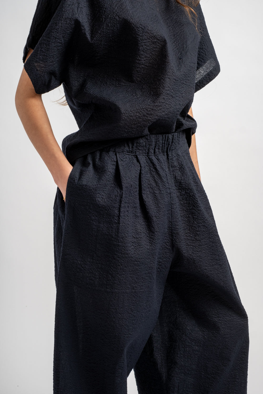 Wide Pants in Midnight