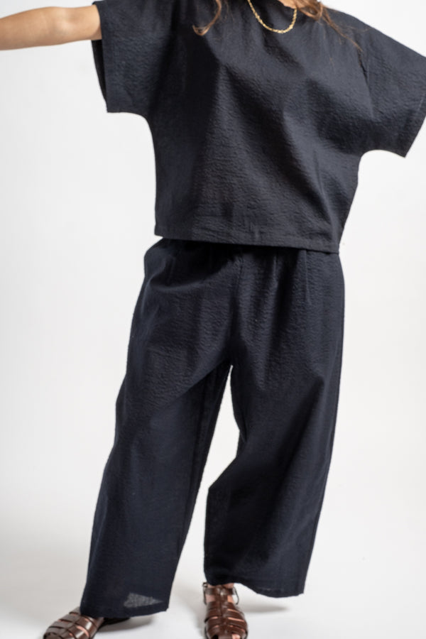 Wide Pants in Midnight