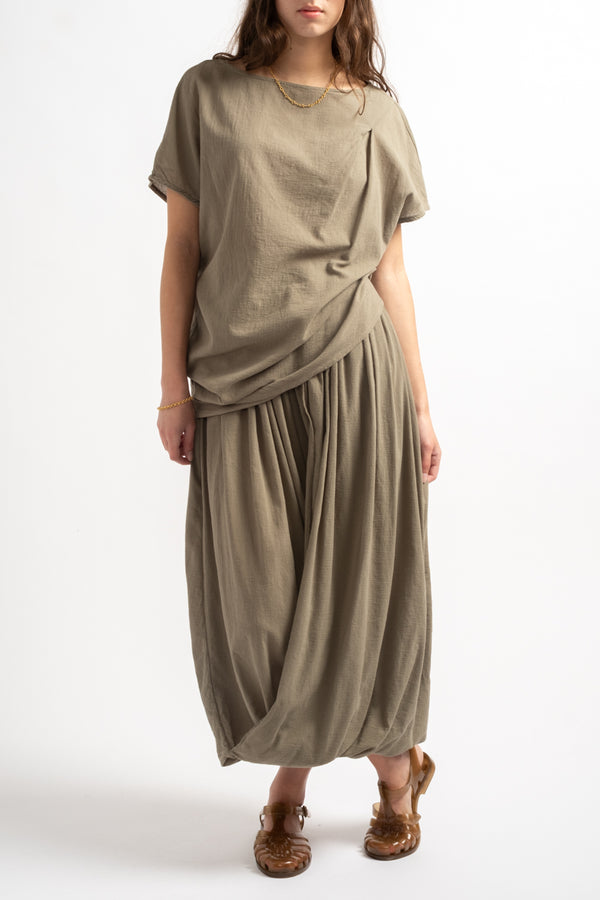 Greek Column Skirt in Cement