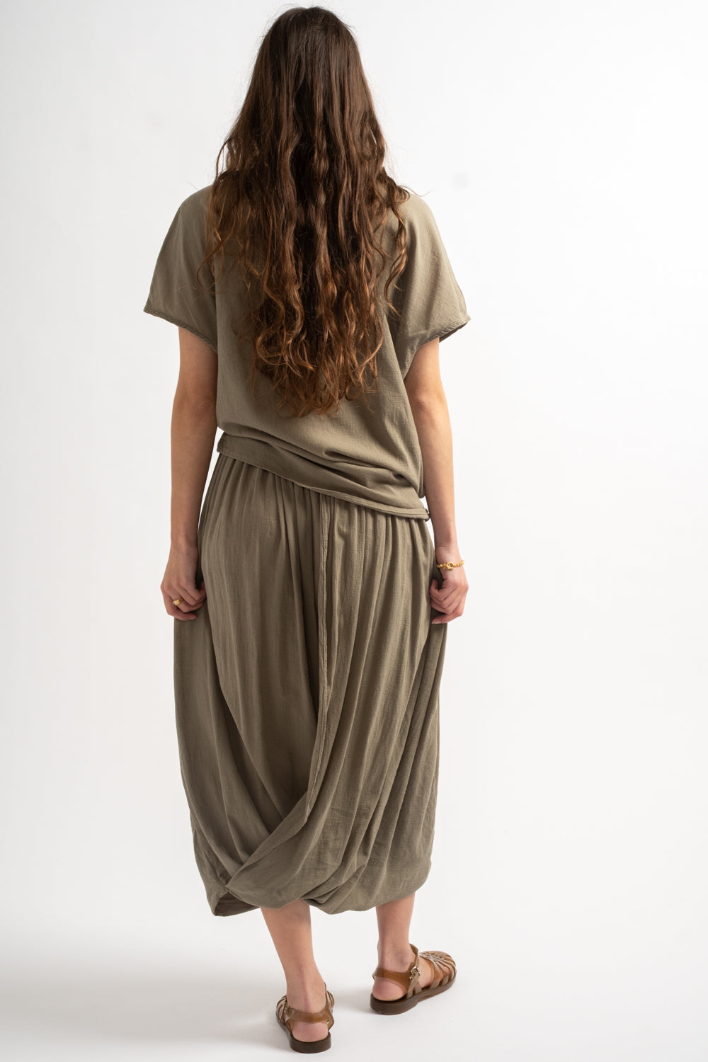 Greek Column Skirt in Cement