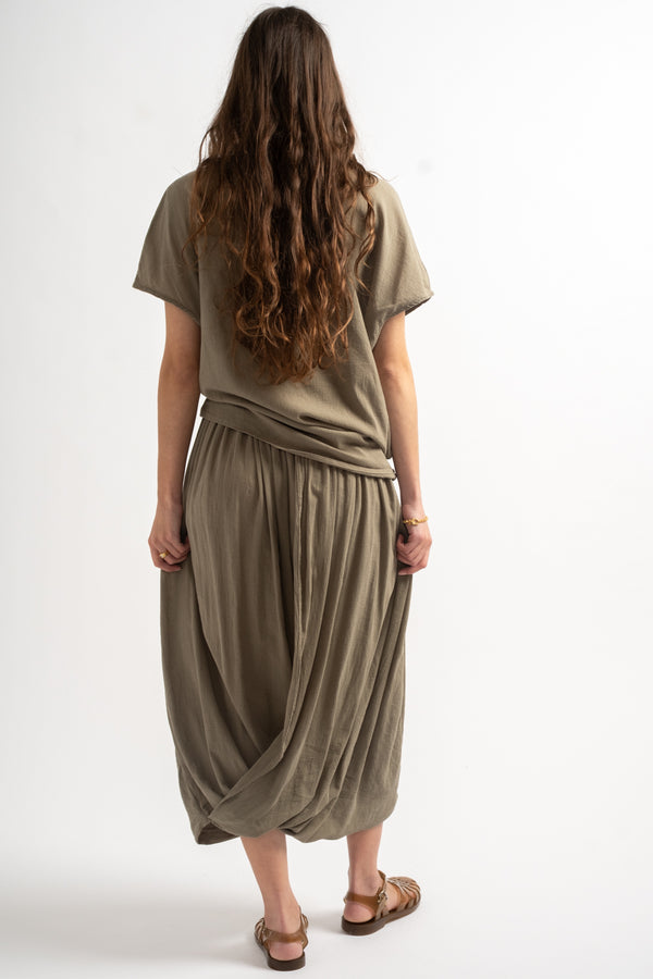 Greek Column Skirt in Cement