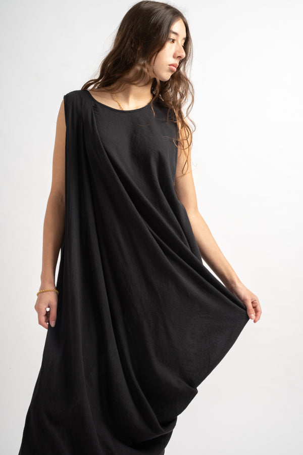 black column dress Black Crane