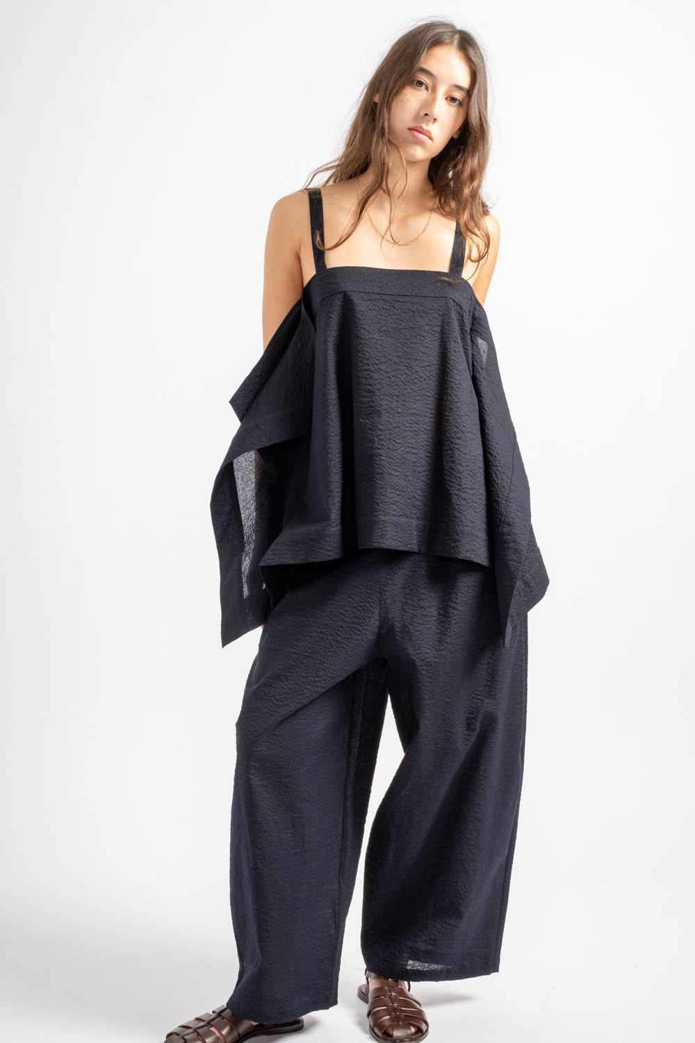 Paper Top in Midnight