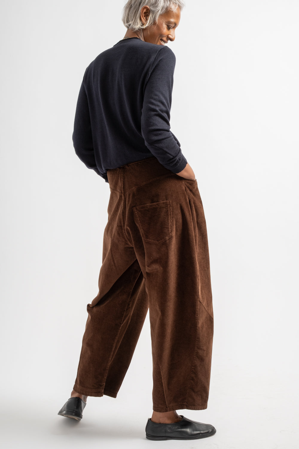 Corduroy Baggy Pants