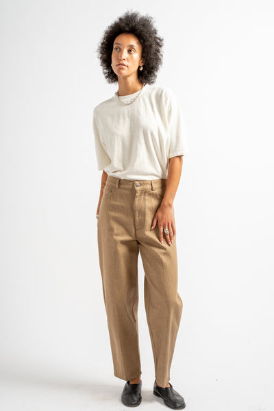 Denim Carrot Pants